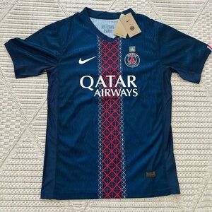 Navy PSG Soccer Jersey